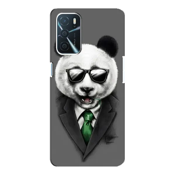Чехол с рисунком «Панда в очках» для OPPO A54s Чехол с рисунком «Панда в очках» для OPPO A54s