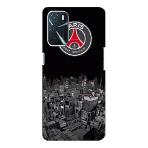 Силиконовые Чехлы принт Футбол на Oppo a54s (PSG)