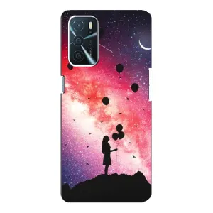 Силиконовые Чехлы Любимому человеку для Oppo a54s (Шарики в небе)