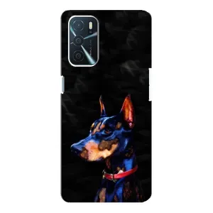 Бампер для Oppo a54s с картинкой "Песики" (Собака Мопс)