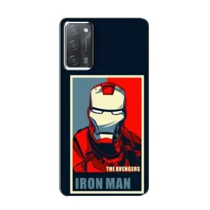 Чехол Супергерой Железный человек на OPPO A55 (Art Iron man)