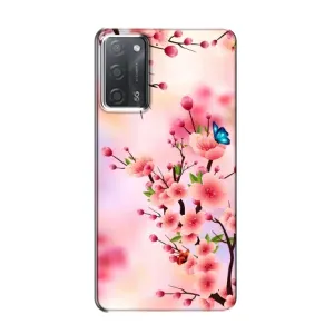 Чохол з картинкою Сакури на OPPO A55 (Метелики на сакурі)