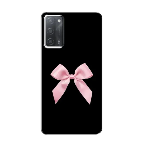 Чехол с рисунком «Бант на черном» для OPPO A55 Чехол с рисунком «Бант на черном» для OPPO A55