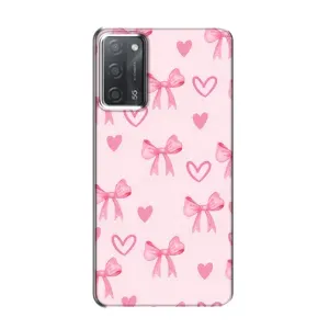 Чохол банти для OPPO A55 (Бантики і сердечки)