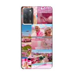 Силиконовый Чехол Барби Фильм на OPPO A55 (Барби стиль)