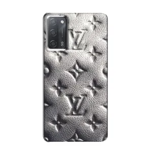 Текстурний Чохол Louis Vuitton для Оппо А55 (Бежевий ЛВ)