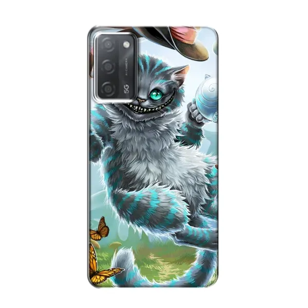 Чехол с рисунком «Чеширский  КОТИК» для OPPO A55