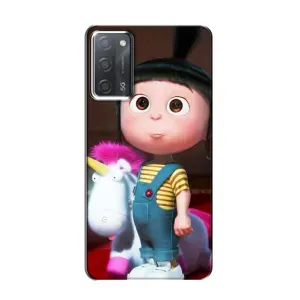 Мультяшный принт на Чехол для Оппо А55 (Девочка Агнес)