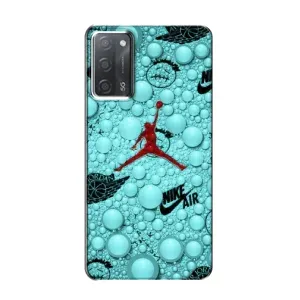 Силіконовый Чохол Nike Air Jordan на Оппо А55 (Джордан Найк)