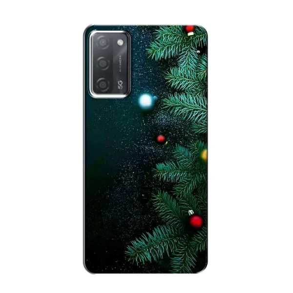 Чехол с рисунком «Елка» для OPPO A55