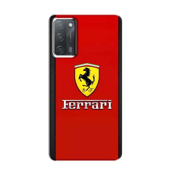 Чехол с рисунком «Ferrari Logo» для OPPO A55