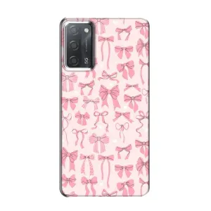 Чохол банти для OPPO A55 (Фон бантики)