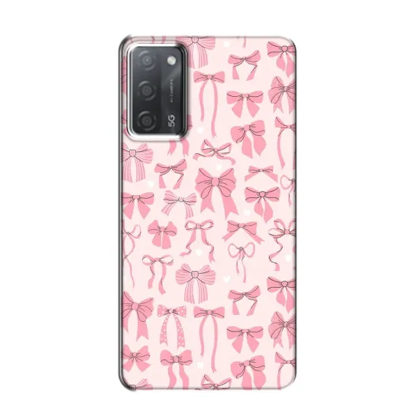Чехол с рисунком «Фон бантики» для OPPO A55 Чехол с рисунком «Фон бантики» для OPPO A55