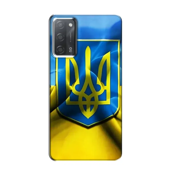 Чехол с рисунком «Герб и Флаг Украины» для OPPO A55