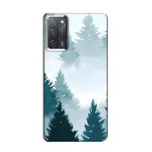 Летний Чехол на OPPO A55 (Горный лес)