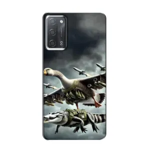 Чохол з мемами траралело тралала для OPPO A55 (Гусіні і крокоділо)