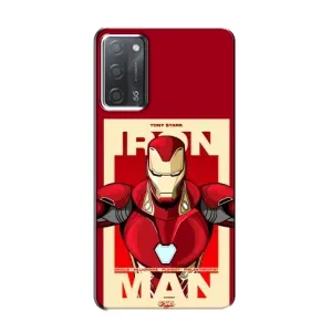 Чехол Супергерой Железный человек на OPPO A55 (Iron man)
