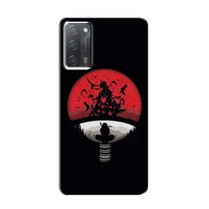 Чехлы с картинкой Итачи Учиха на OPPO A55 (Итачи на черном)