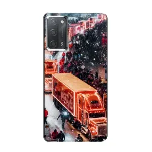 Чехлы на Новый Год OPPO A55 (Кока Кола)