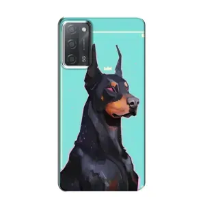 Чехол ДОБЕРМАН для OPPO A55 (Король доберман)