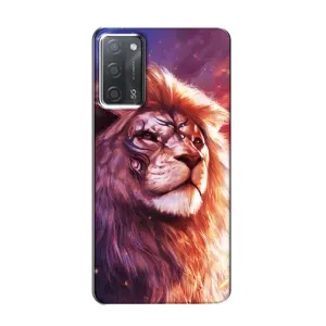 Чехол с картинкой на OPPO A55 (Красочный ЛЕВ)