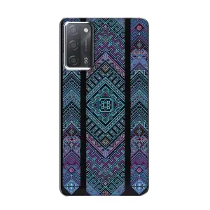 Силиконовый Чехол на OPPO A55 (Крутой орнамент)