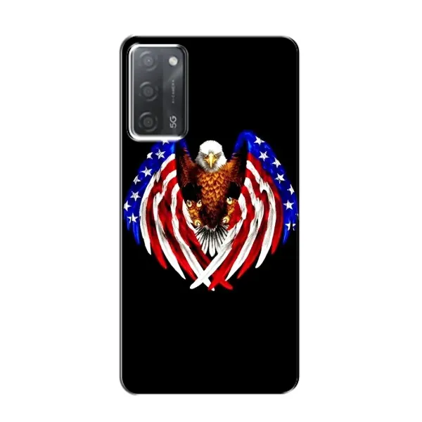 Чехол с рисунком «Крылья США» для OPPO A55