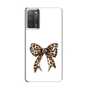 Чохол банти для OPPO A55 (Леопардовий бант)