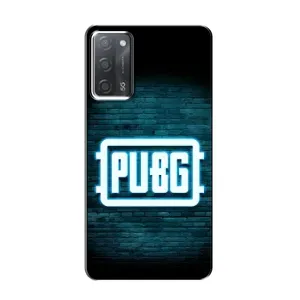 Чохол (TPU) з картинкою "Лого Пабг" на Оппо А55 (Лого PUBG)