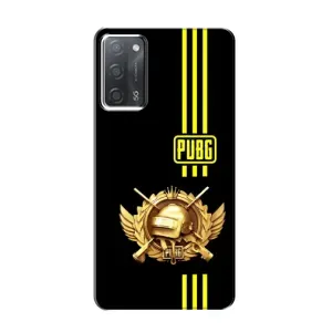 Чохол (TPU) з картинкою "Лого Пабг" на Оппо А55 (Логотип PUPG)
