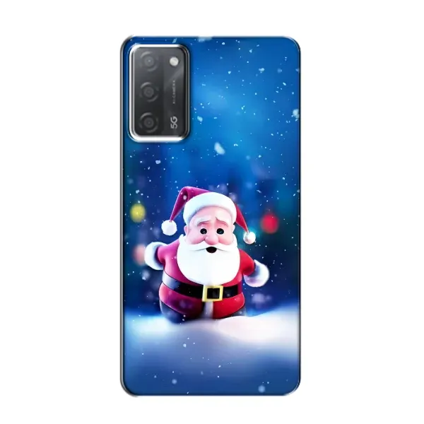 Чехол с рисунком «Маленький Дед Мороз» для OPPO A55
