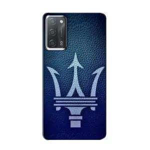Чехлы с тематикой "Крутые машины" на OPPO A55 (Лого Maserati)