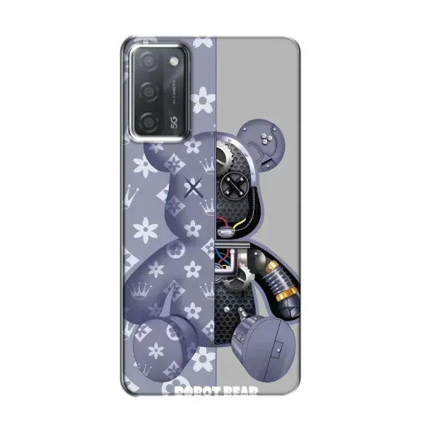 Чехол с рисунком «Медведь Louis Vuitton» для OPPO A55