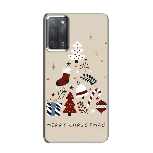 Чехол с рисунком «Merry Christmas» для OPPO A55 Чехол с рисунком «Merry Christmas» для OPPO A55