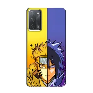 Купить Чехлы на телефон с принтом Anime для OPPO A55 (Naruto Vs Sasuke)