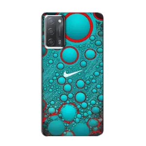 Силіконовый Чохол на OPPO A55 з картинкою НАЙК (Найк зелений)