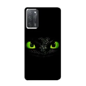 Чехол дракон Беззубик для OPPO A55 (Глаза Беззубика)