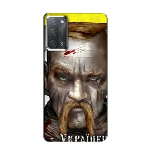Чехол с картинкой (Патриотический КОЗАК) на OPPO A55 (Одноглазый Козак)