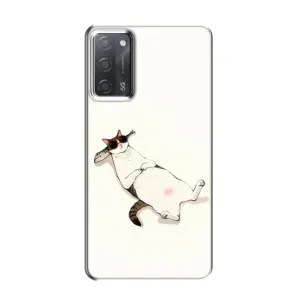 Чехол на тематику: Коты для OPPO A55 (Отдых)