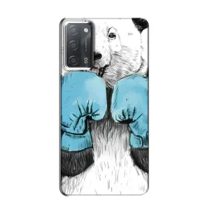 Чехлы с Пандами на OPPO A55 (Панда боксер)