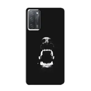 Чехол ДОБЕРМАН для OPPO A55 (Пасть добермана)