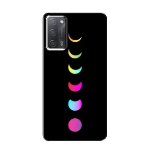 Чехол (ТПУ) с планетами на OPPO A55 (Полнолуние)