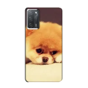 Чехол (ТПУ) Милые собачки для OPPO A55 (Померанский шпиц)