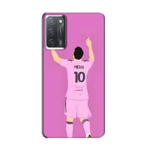 Чохли Лео Мессі в Маямі на OPPO A55 (Святкування Мессі)