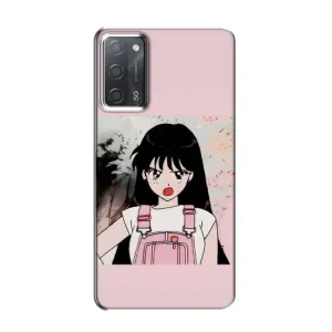 Чехол с персонажами АНИМЕ на OPPO A55 (Сейлор Марс)