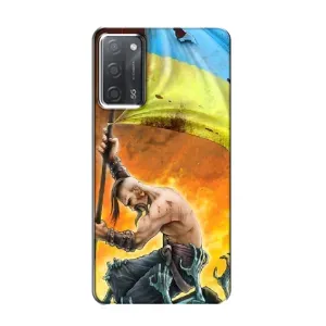 Чехол с картинкой (Патриотический КОЗАК) на OPPO A55 (Сильный Козак)