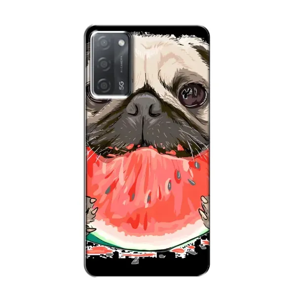 Чехол с рисунком «Смешной Мопс» для OPPO A55 Чехол с рисунком «Смешной Мопс» для OPPO A55