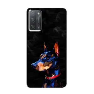 Бампер для OPPO A55 с картинкой "Песики" (Собака Мопс)