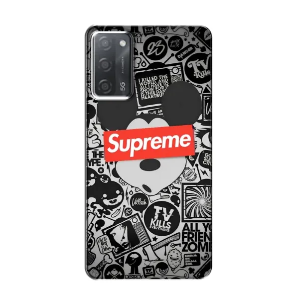 Чехол с рисунком «Supreme Маус» для OPPO A55 Чехол с рисунком «Supreme Маус» для OPPO A55