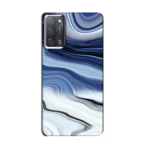 Чехол с рисунком «Светлый мрамор» для OPPO A55